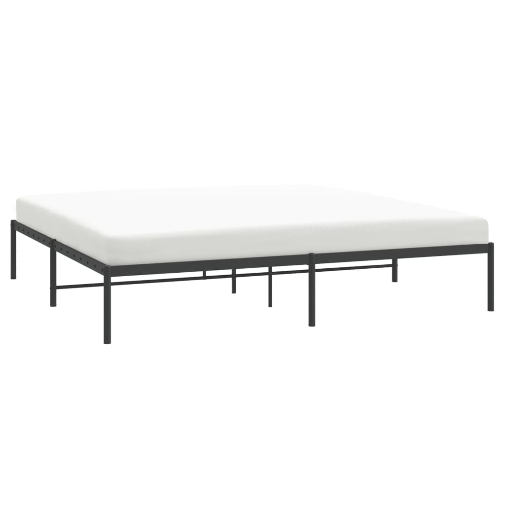 Giroletto in Metallo Nero 200x200 cm