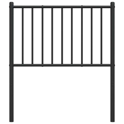 Testiera di Ricambio in Metallo Nero 75 cm
