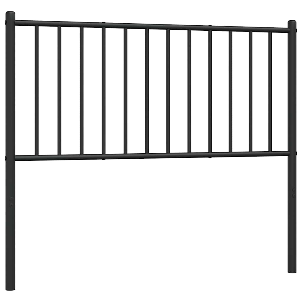 Testiera di Ricambio in Metallo Nero 100 cm