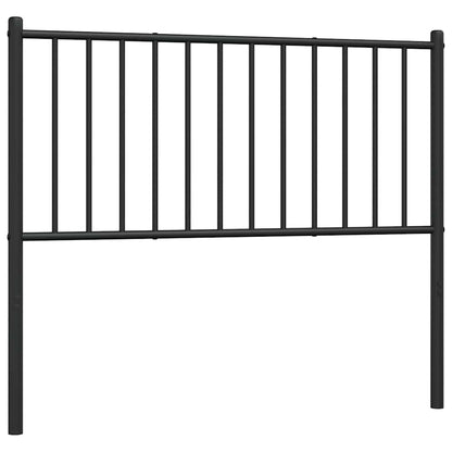 Testiera di Ricambio in Metallo Nero 100 cm