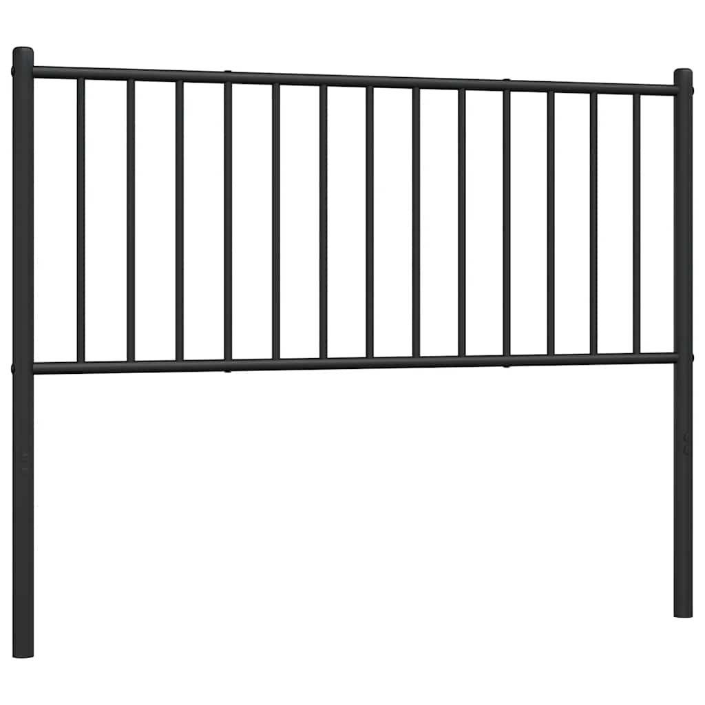 Testiera di Ricambio in Metallo Nero 107 cm