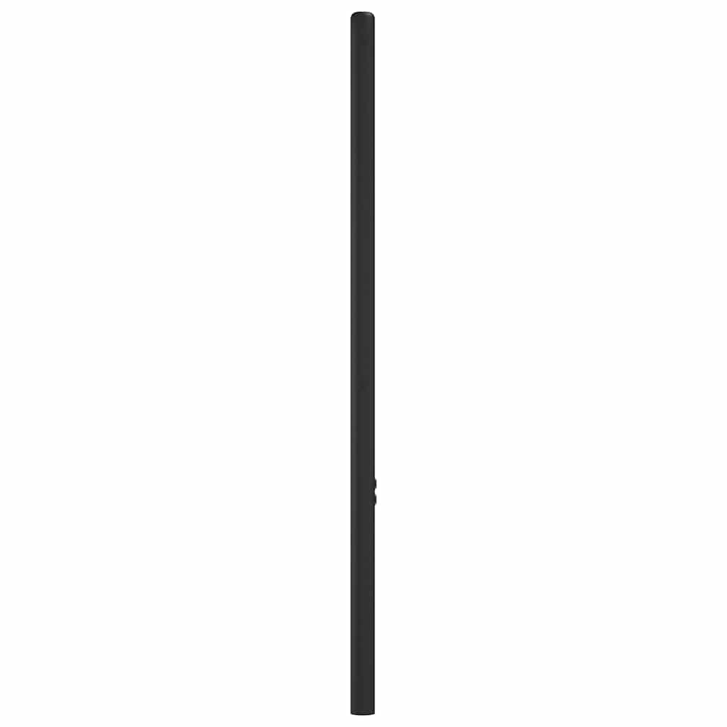 Testiera di Ricambio in Metallo Nero 107 cm