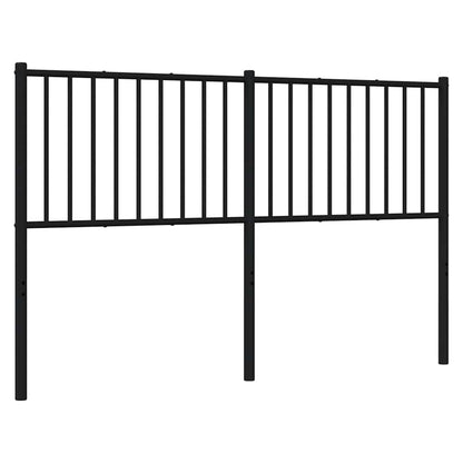 Testiera di Ricambio in Metallo Nero 150 cm