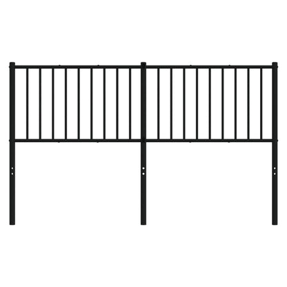 Testiera di Ricambio in Metallo Nero 160 cm