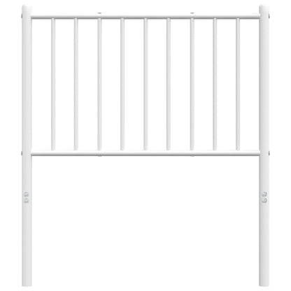 Testiera di Ricambio in Metallo Bianco 75 cm