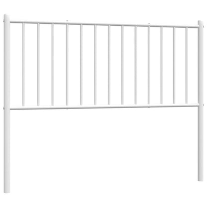 Testiera di Ricambio in Metallo Bianco 107 cm