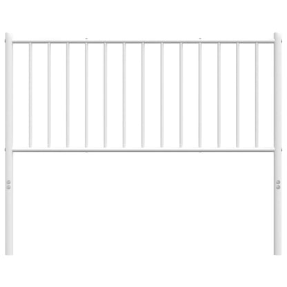 Testiera di Ricambio in Metallo Bianco 107 cm