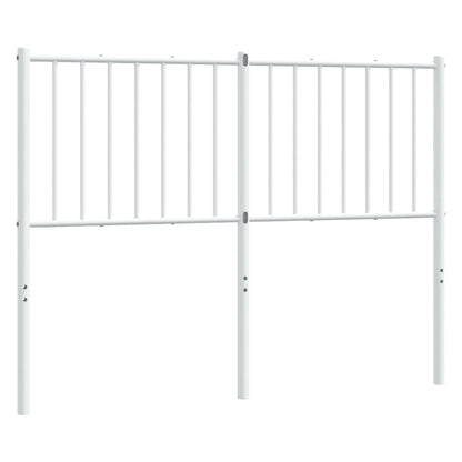 Testiera di Ricambio in Metallo Bianco 120 cm