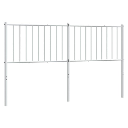 Testiera di Ricambio in Metallo Bianco 150 cm
