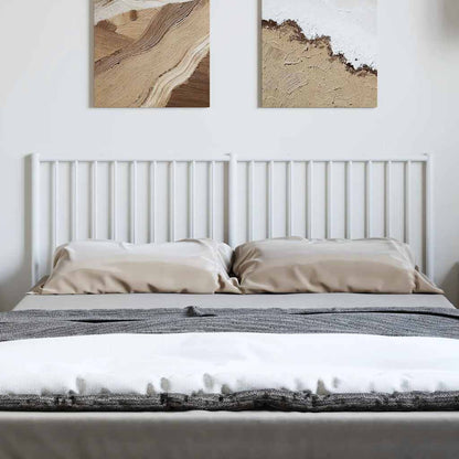 Testiera di Ricambio in Metallo Bianco 150 cm