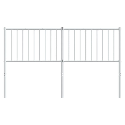 Testiera di Ricambio in Metallo Bianco 160 cm