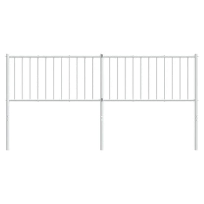 Testiera di Ricambio in Metallo Bianco 180 cm