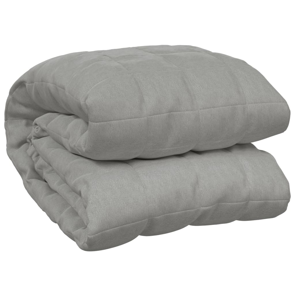 Coperta Ponderata Grigia 137x200 cm 6 kg Tessuto