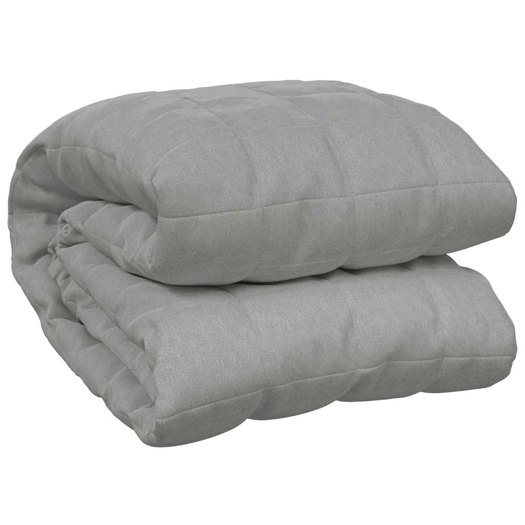 Coperta Ponderata Grigia 140x200 cm 10 kg Tessuto