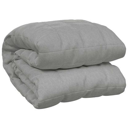 Coperta Ponderata Grigia 140x200 cm 10 kg Tessuto