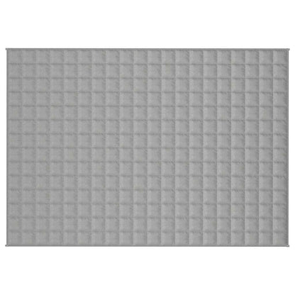 Coperta Ponderata Grigia 140x200 cm 10 kg Tessuto