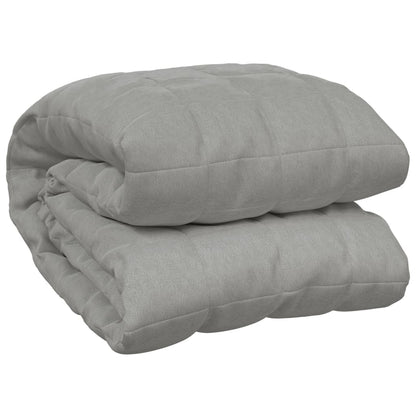 Coperta Ponderata Grigia 200x220 cm 9 kg Tessuto