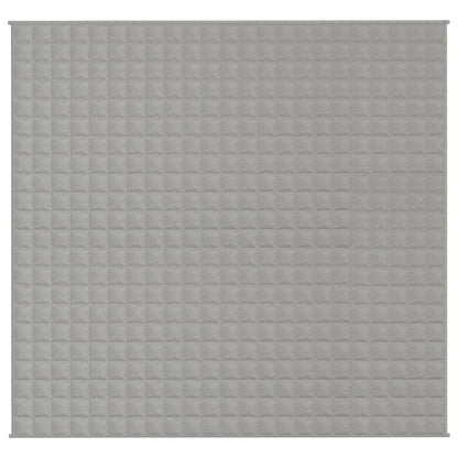 Coperta Ponderata Grigia 220x230 cm 15 kg Tessuto