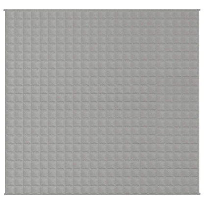 Coperta Ponderata Grigia 220x240 cm 15 kg Tessuto