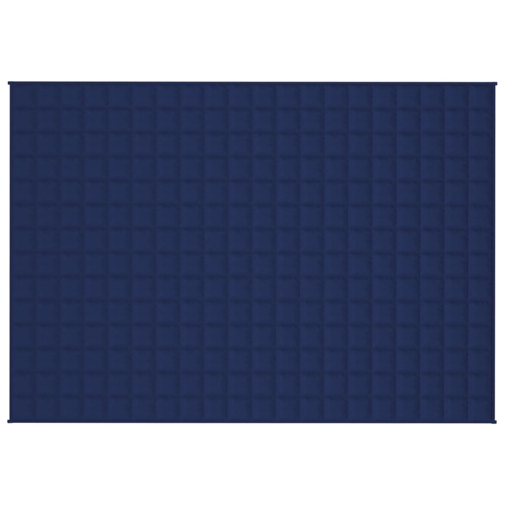 Coperta Ponderata Blu 137x200 cm 6 kg Tessuto