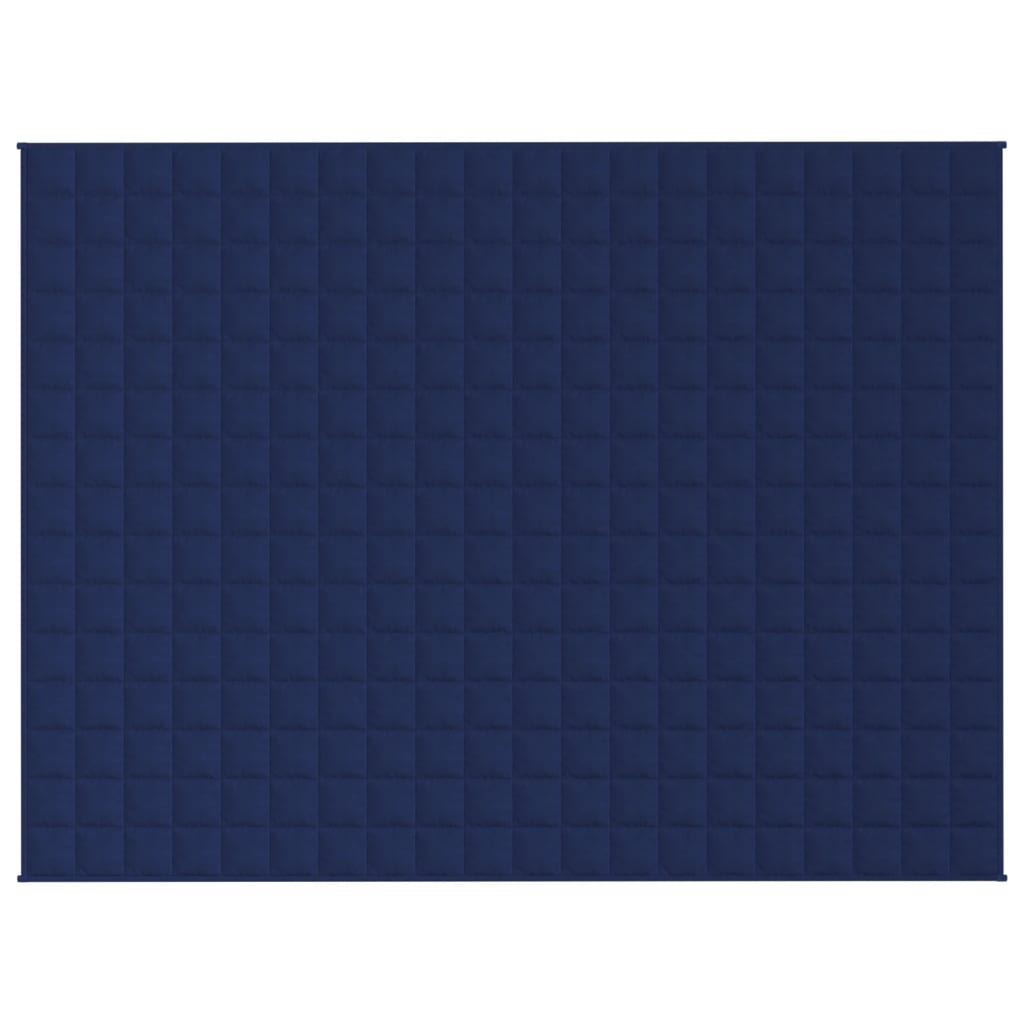 Coperta Ponderata Blu 152x203 cm 11 kg Tessuto