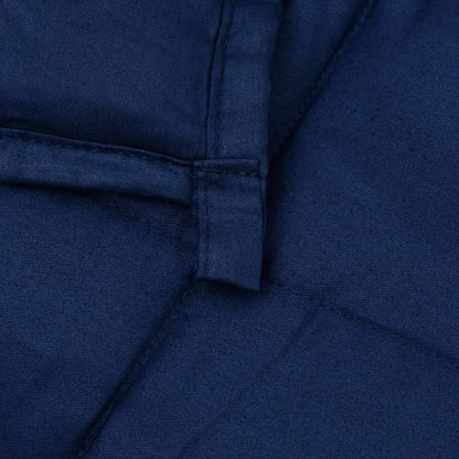 Coperta Ponderata Blu 200x220 cm 13 kg Tessuto