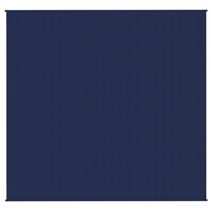 Coperta Ponderata Blu 220x240 cm 15 kg Tessuto