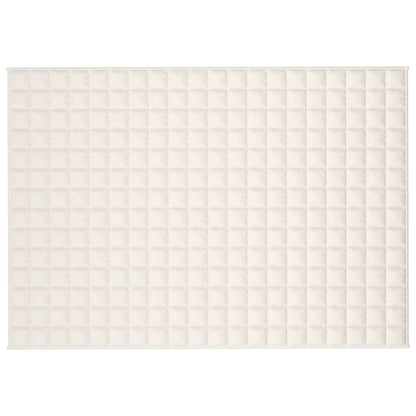 Coperta Ponderata Crema Chiaro 135x200 cm 6 kg Tessuto
