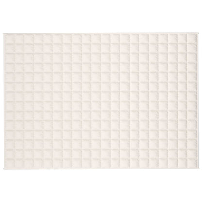 Coperta Ponderata Crema Chiaro 137x200 cm 6 kg Tessuto
