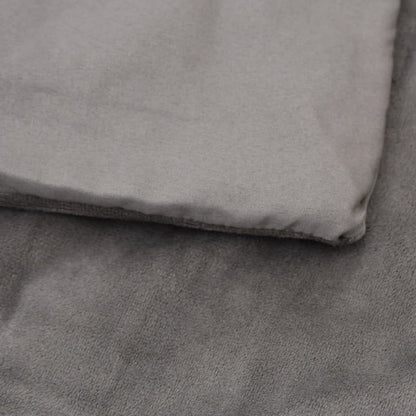 Coperta Ponderata con Copertura Grigia 137x200 cm 10 kg Tessuto