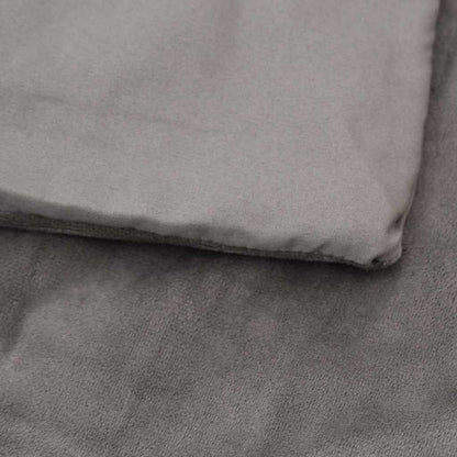 Coperta Ponderata con Copertura Grigia 140x200 cm 10 kg Tessuto