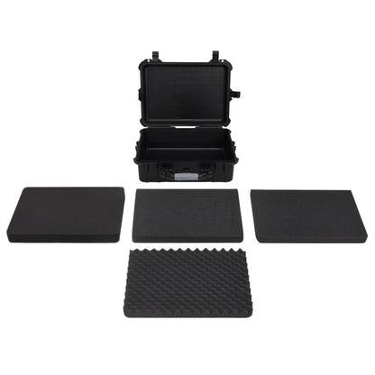 Valigetta da Volo Portatile Nera 52x40x19 cm in PP