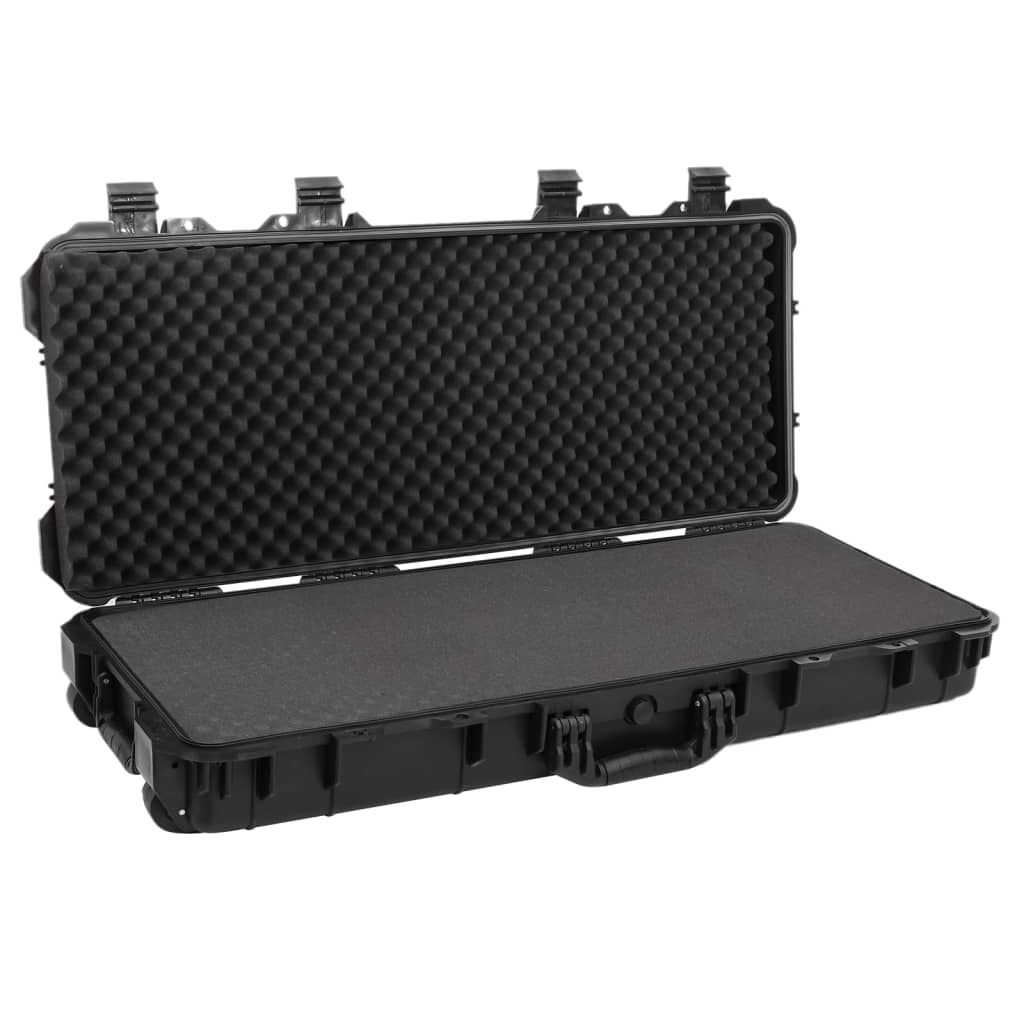 Valigetta da Volo con Ruote Nera 96x42x16 cm in PP
