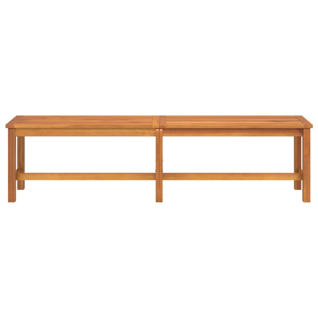 Panca da Giardino 180x35x45 cm in Legno Massello di Acacia
