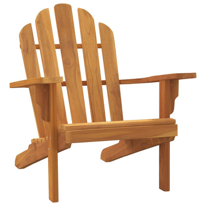 Sedie Adirondack Giardino 2pz 79x95x92cm Legno Massello di Teak
