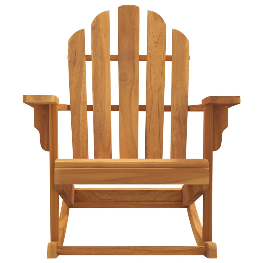 Sedie Dondolo Adirondack Giardino 2pz 79x100x103 Massello Teak