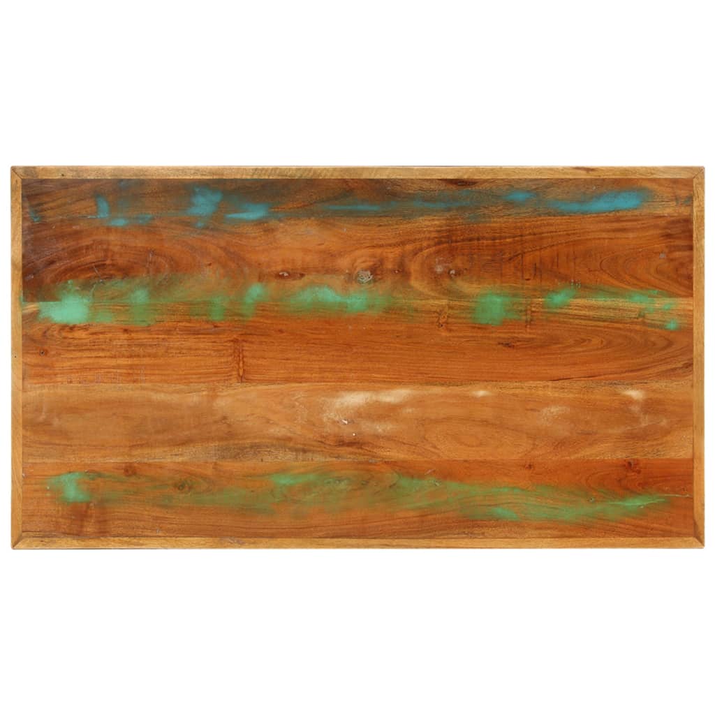 Tavolino da Salotto 100x55x45 cm in Legno Massello di Recupero