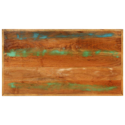 Tavolino da Salotto 100x55x45 cm in Legno Massello di Recupero