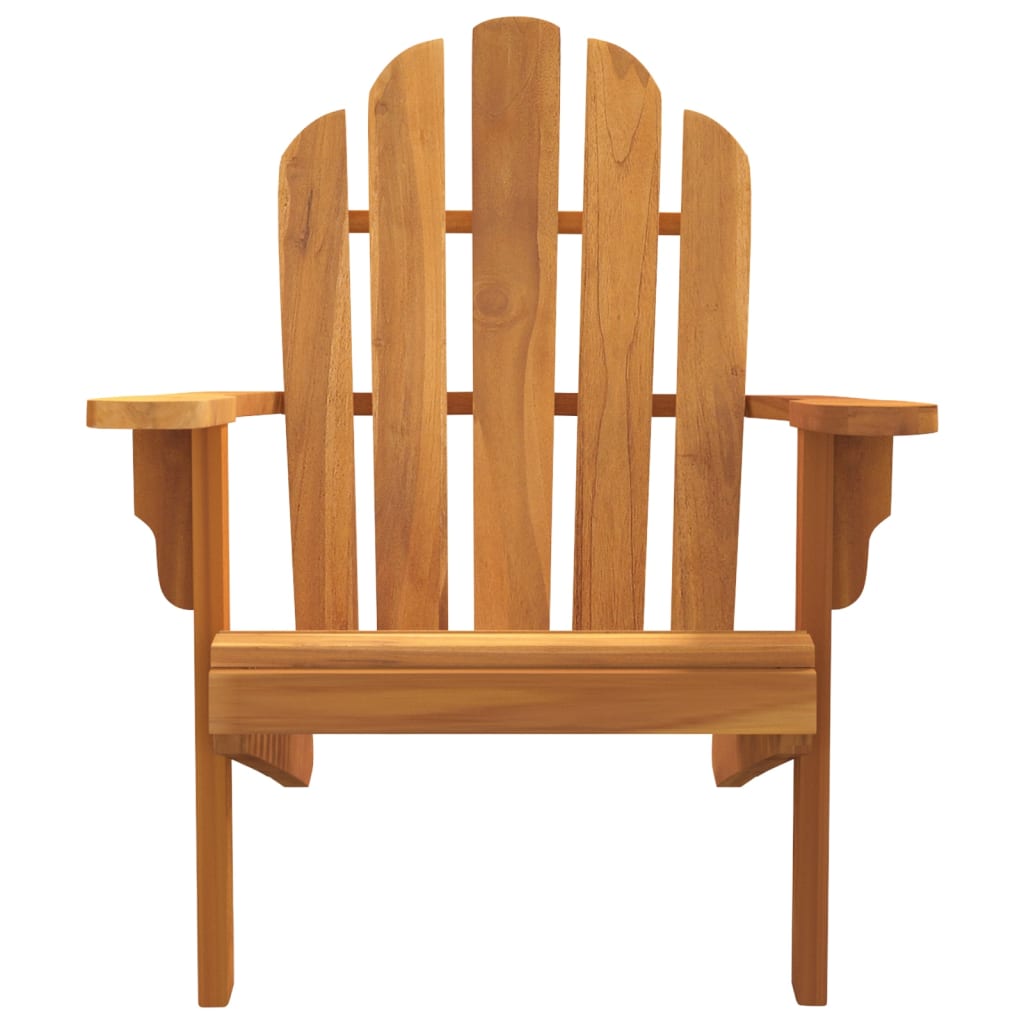 Sedia Adirondack da Giardino 79x95x92 cm Legno Massello di Teak