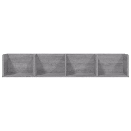 Mensola a Muro CD Grigio Sonoma 100x18x18 cm Legno Multistrato