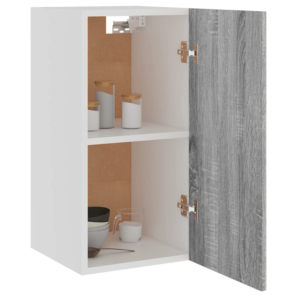 Mobile Pensile Grigio Sonoma 29,5x31x60 cm in Legno Multistrato