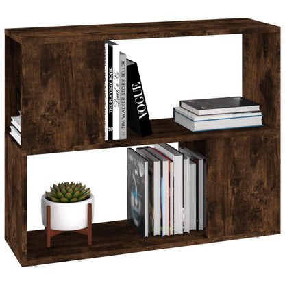 Libreria/Divisorio Rovere Fumo 80x24x63 cm