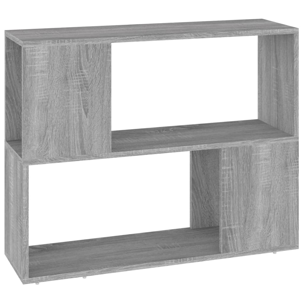 Libreria/Divisorio Grigio Sonoma 80x24x63 cm