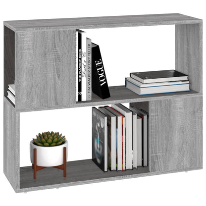 Libreria/Divisorio Grigio Sonoma 80x24x63 cm