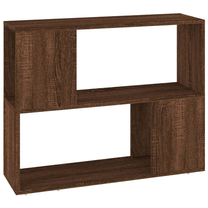 Libreria/Divisorio Rovere Marrone 80x24x63 cm