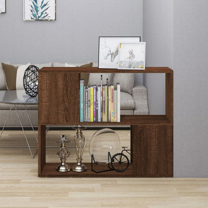 Libreria/Divisorio Rovere Marrone 80x24x63 cm