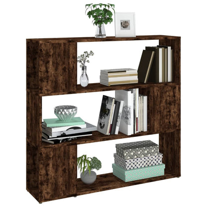 Libreria/Divisorio Rovere Fumo 100x24x94 cm