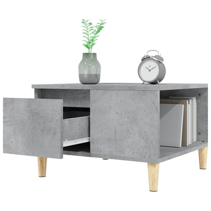 Tavolino Salotto Grigio Sonoma 55x55x36,5 cm Legno Multistrato
