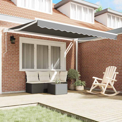 Tenda Retrattile Bianco 300 x 250 cm Alluminio