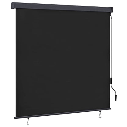 Tenda a rullo Rigato Antracite 180 x 250 cm Tessuto e Alluminio